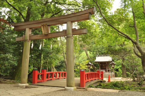 ​氷川神社内にある宗像神社