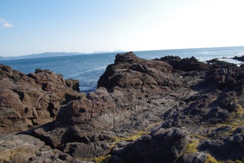 Nagasaki-bana-lawa rocks