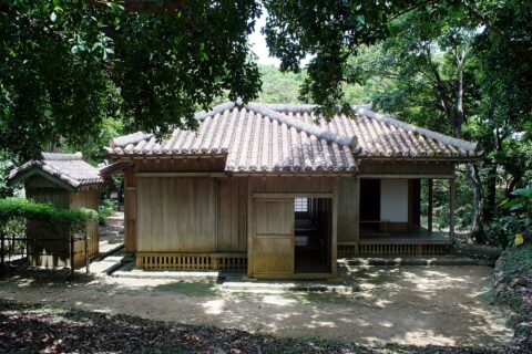 識名園。所在地は沖縄県那覇市。ユネスコ世界文化遺産「琉球王国のグスク及び関連遺産群」の一部