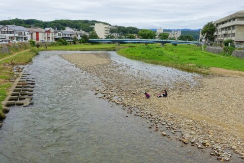 Nakatsu River - Morioka, Iwate, Japan.