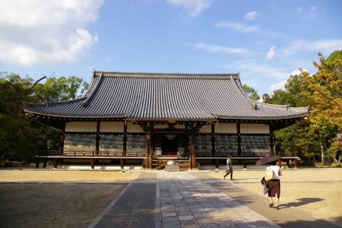 仁和寺金堂(京都府京都市右京区) ユネスコ世界文化遺産「古都京都の文化財」の一部