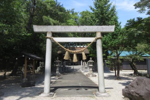 ​西尾歴史公園内にある西尾神社