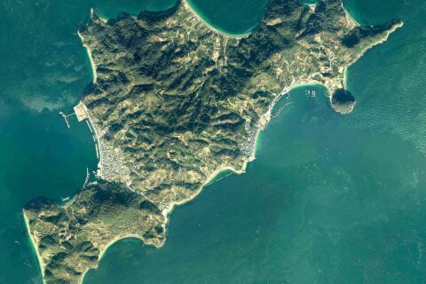 Nuwa jima Island Aerial photograph.2019.
