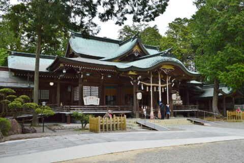 大麻比古神社 拝殿