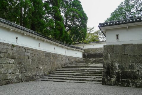 ​宮崎県日南市にある旧飫肥城下町の飫肥地区。大手枡形