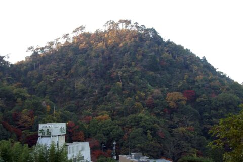Mt.Ochiba (633m) in Kobe, Hyogo prefecture, Japan