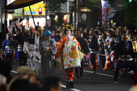 花魁道中@ススキノ