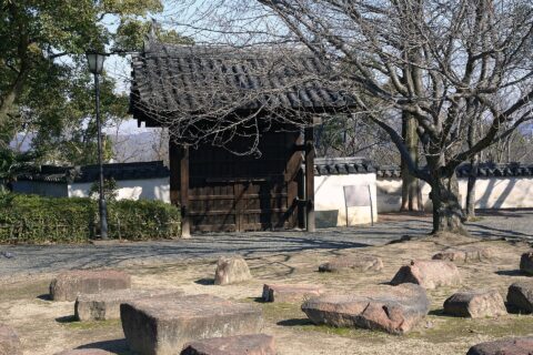 Okayama Castle in Okayama, Okayama prefecture, Japan