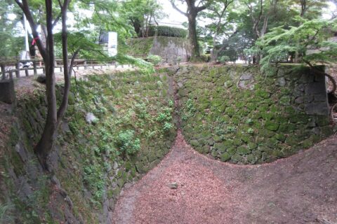 岡崎城の清海堀