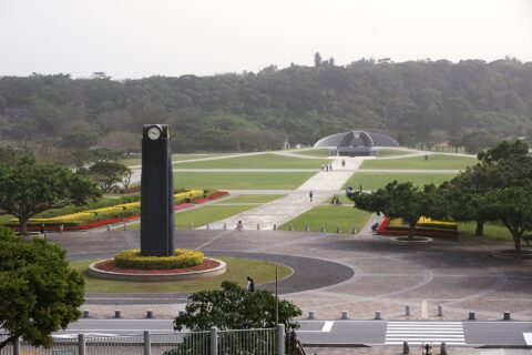 沖縄平和祈念公園, 沖縄県糸満市と八重瀬町