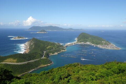 沖の島と柏島