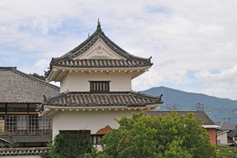 大洲城 三の丸南隅櫓（日本国指定の重要文化財）