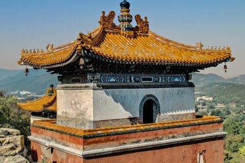 Sumeru Lingjing at the Summer Palace in Beijing