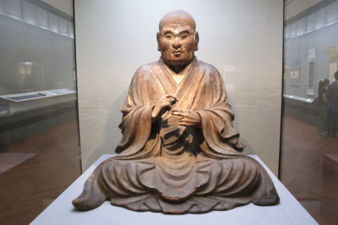 Periodo kamakura, jie daishi seduto, 1286