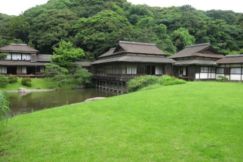 "Rinshunkaku"at Sankeien, Yokohama, Japan