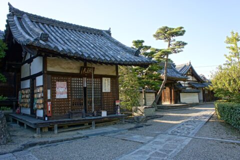 Saidai-ji in Nara, Nara prefecture, Japan.