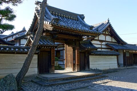 Saidai-ji in Nara, Nara prefecture, Japan.