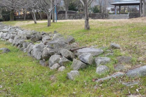 坂本城の石垣