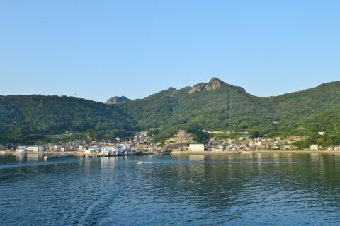 ​坂手港 全景