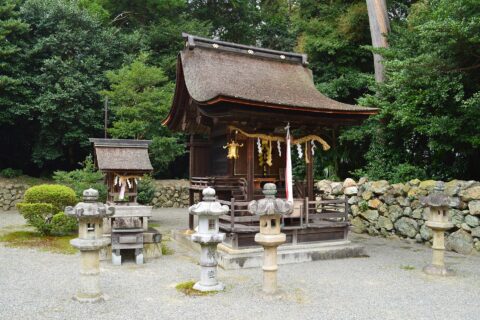 御上神社 境内三宮神社と天神宮神社