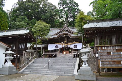 西寒多神社 拝殿