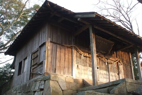 茨城県笠間市の佐白山上にある佐志能神社