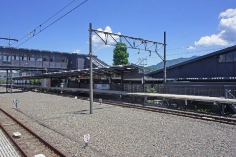西武鉄道・西武秩父駅の1番ホーム