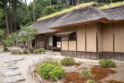 西山荘（茨城県常陸太田市）