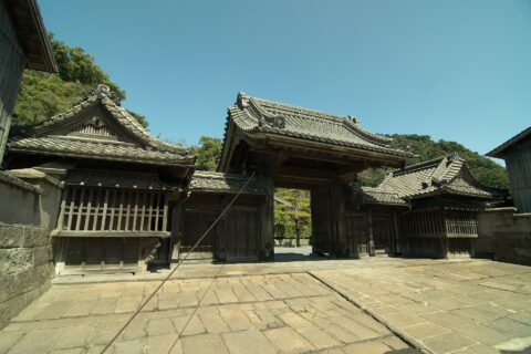 仙巌園正門