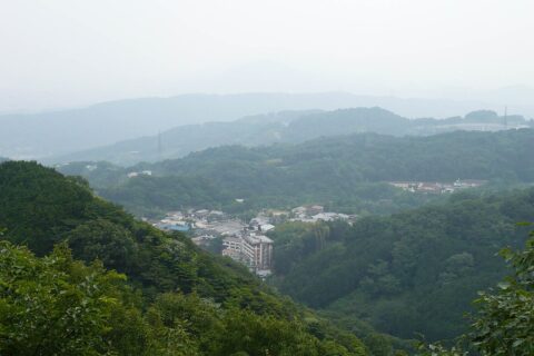 ​本丸跡からの眺望