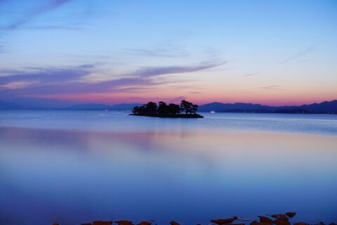 ​「島根県 宍道湖 湖畔での夕景」FIND/47プロジェクトより