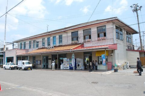 新金谷駅。大井川鉄道本社。島田市金谷。