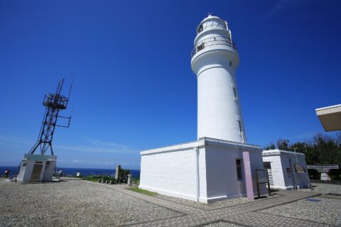 Shionomisaki lighthouse, Kushimoto, Wakayama, Japan.