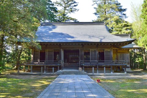 倭文神社 (湯梨浜町) 拝殿
