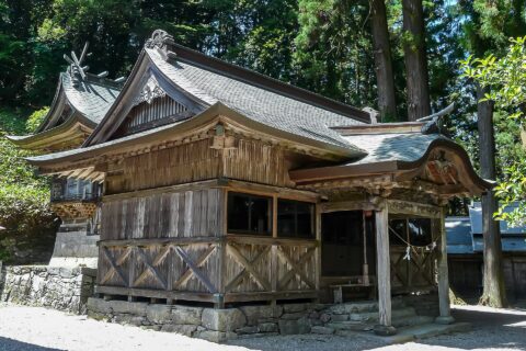 ​徳島県名西郡神山町にある四国八十八箇所 第十二番札所の焼山寺。十二社神社