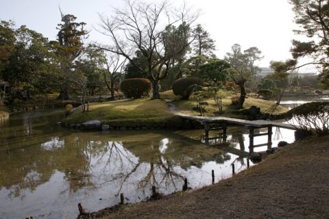 衆楽園, 岡山県津山市