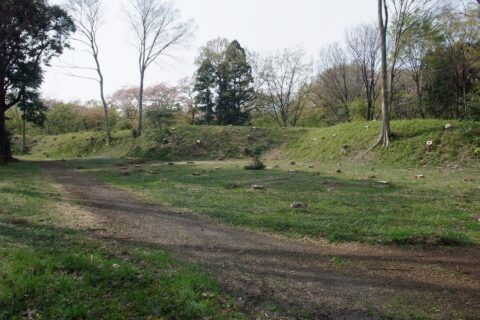 Honguruwa(Main bailey) of Sugaya-yakata Castle in Ranzan, Saitama