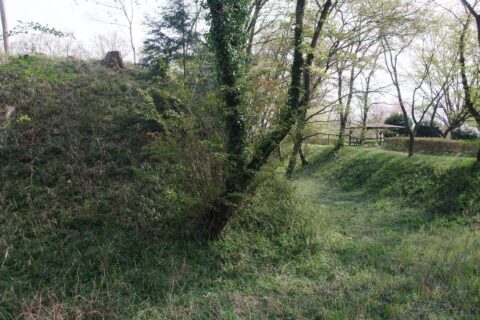 Honguruwa fort of Sugaya-yakata Castle in Ranzan, Saitama