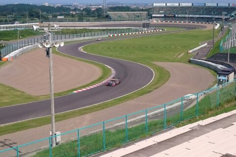 鈴鹿サーキット、S字カーブ(SUPER GT鈴鹿タイヤテスト)