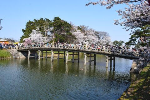 ​高田城 極楽橋