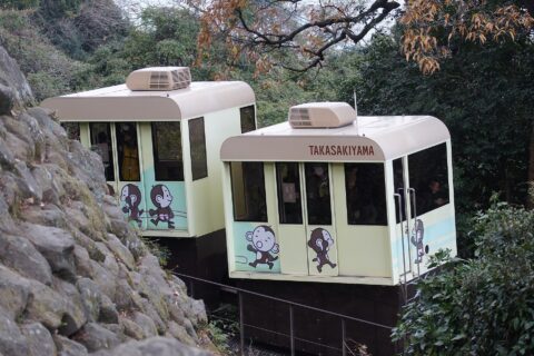 ja:高崎山自然動物園の小型ja:モノレール(さるっこレール）