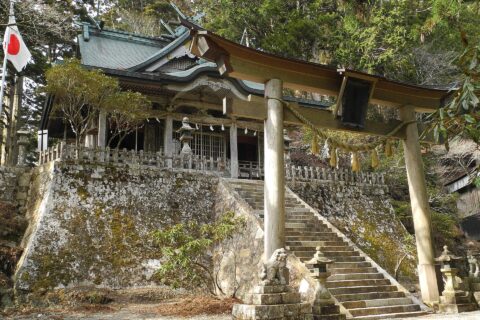 玉置神社（奈良県吉野郡十津川村）