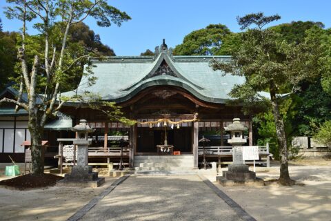 玉祖神社 (防府市) 拝殿