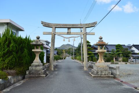 玉祖神社 (防府市) 一の鳥居