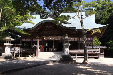 Tamanooya jinja haiden