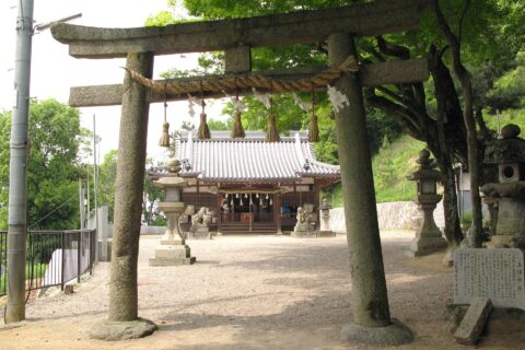 Tamaoya Shrine in Yao, Osaka, Japan