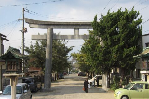 田村神社 (高松市) 一の鳥居