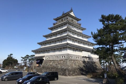 島原城の天守閣