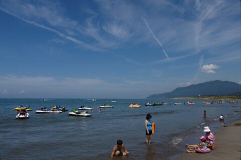 寺泊中央海水浴場（新潟県長岡市）