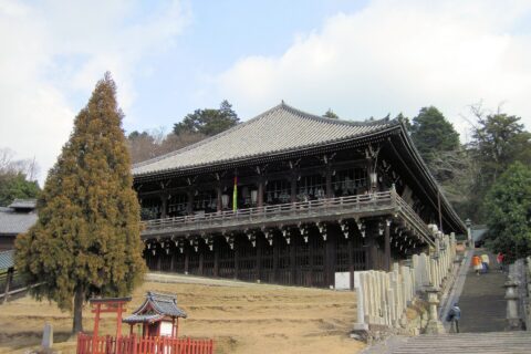 Todai-ji Nigatsu-do National Treasure 国宝東大寺二月堂
